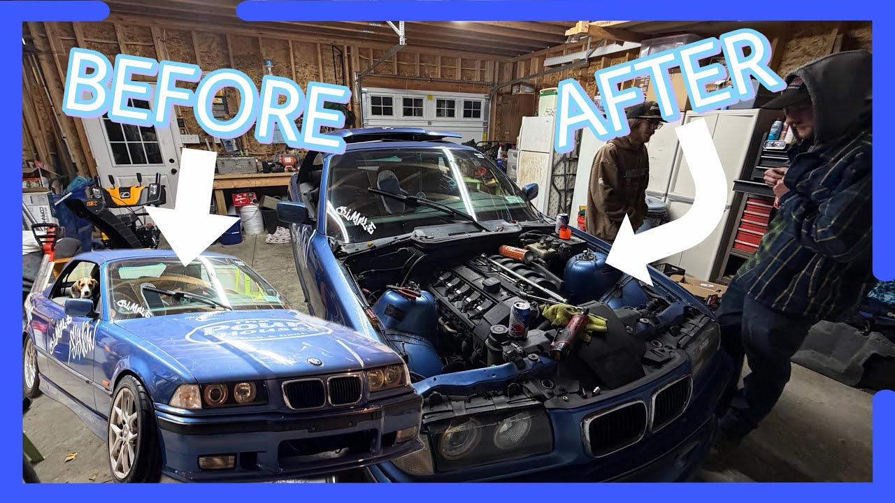 MAJOR SURGERY ON THE E36!!!!