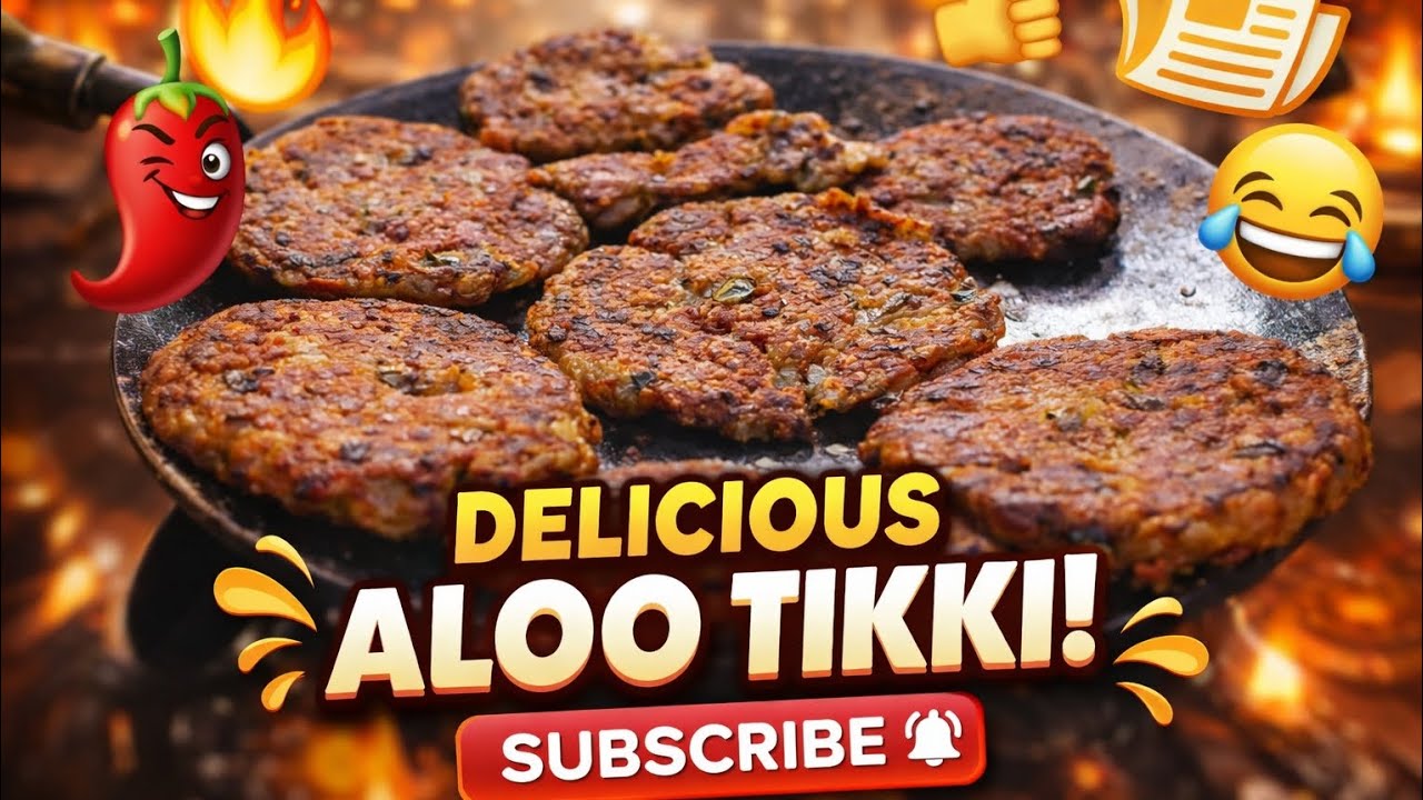 Aaj banai meine Aaloo ki tikki pheli bar ghar par 🤤🤤