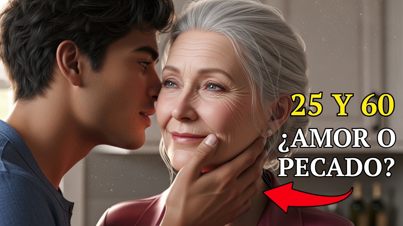 A sus 60 volvió a amar: un romance con un joven de 25 años que la sociedad no aceptará...