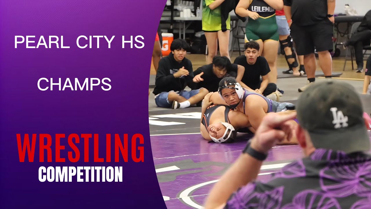 OIA Varsity Boys and Girls Wrestling Western Division at Pearl City HS Hawaii Wrestlers in the makin