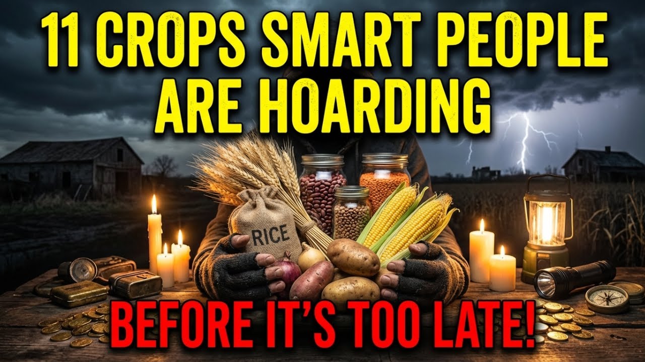 11 Crops Smart People Are Hoarding (Before It's Too Late)