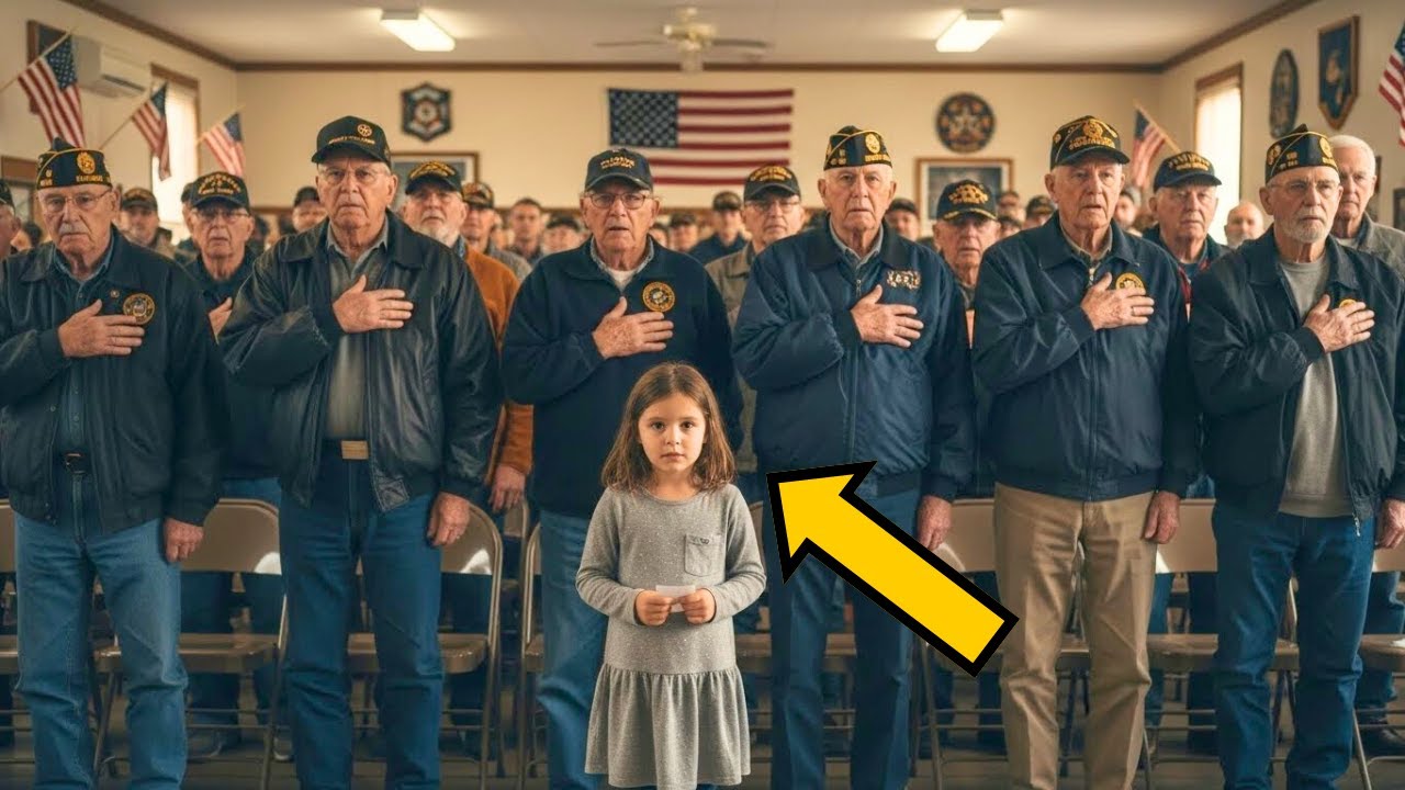 Little Girl Walked Into VFW Hall Alone And Asked "Who Knew My Grandpa?" — 40 Veterans Stood Up