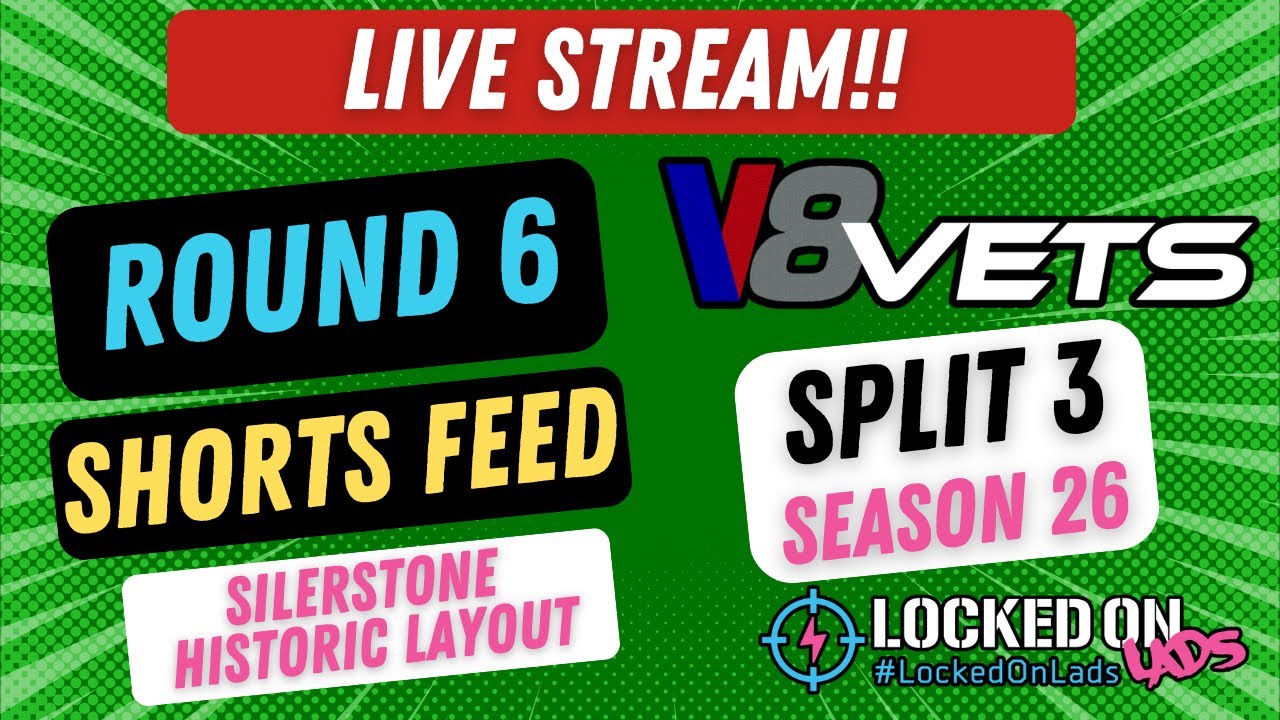 V8 Vets | Season 26 | Round 6 | Silverstone Historic Layout | #supercars #live #motorsport #shorts