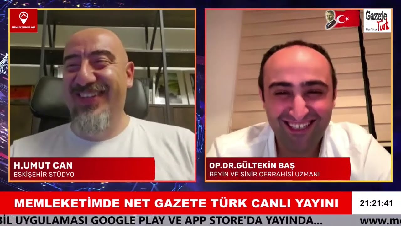 OP. DR. GÜLTEKİN BAŞ İLE BEL VE BOYUN FITIKLARI TEDAVİSİ Memleketimde.net GAZETE TÜRK Canlı Yayını