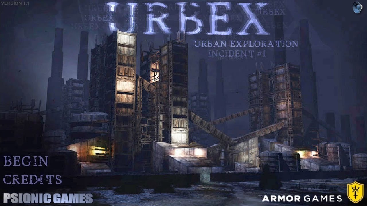 Urbex - Urban Exploration Incident #1 Flash Game - All Secrets and Collectables Playthrough
