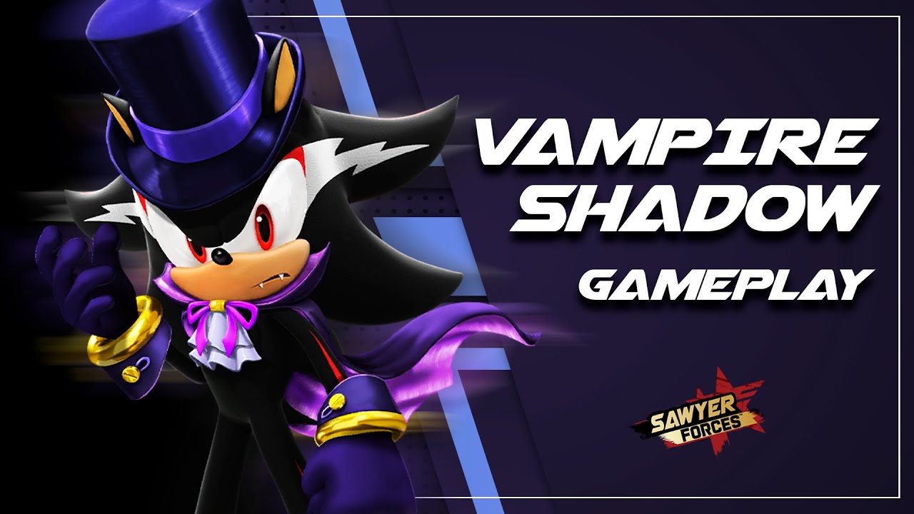 BUFFED VAMPIRE SHADOW Gameplay - Sonic Forces Speed Battle