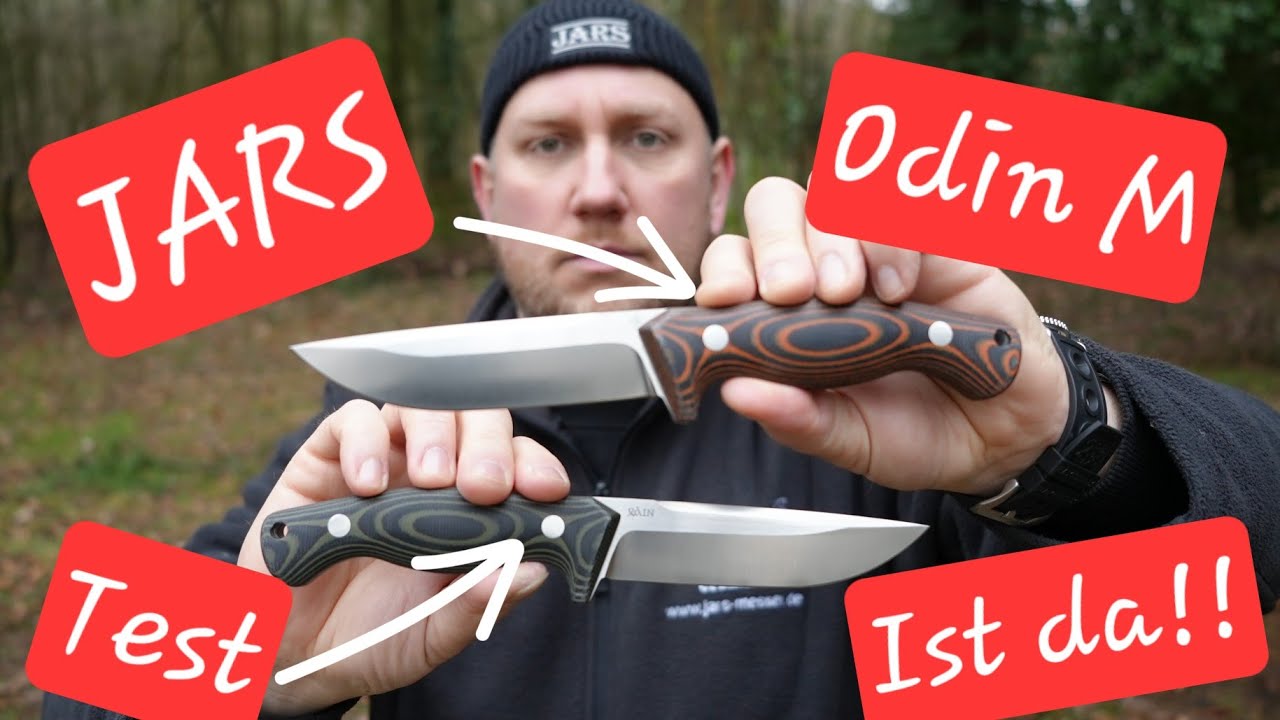 Das neue JARS Odin M (2.0) ist da! Griff Test Jagd Outdoor Messer