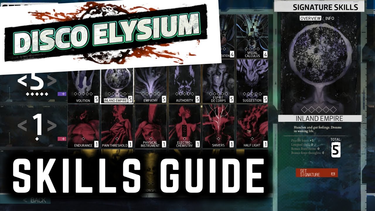 Disco Elysium - In-depth Character Build & Skills Guide