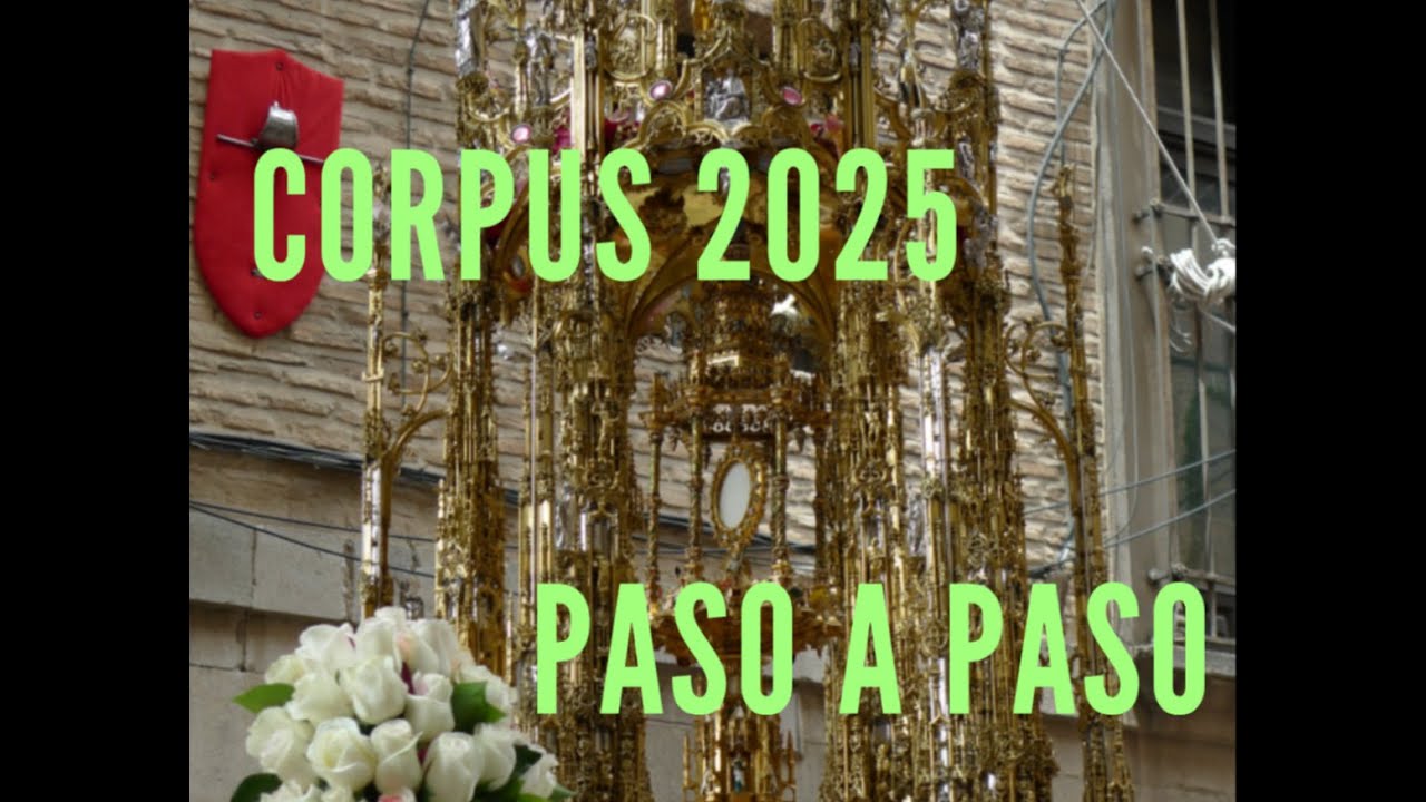 360º RECORRIDO DE EL CORPUS 2025 EN 4K SIN RAMPAS DE VELOCIDAD
