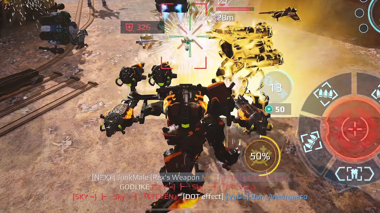 Update: Rex still on the loose | War Robots gameplay