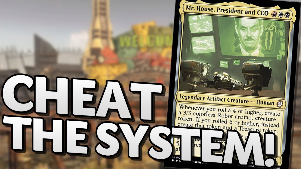 Let's Break This Commander! Mr House, President and CEO Looks CRAZY GOOD! - Magic: The Gathering