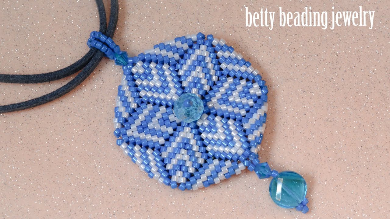 Beading pendant stylish and easy for beginners ,how to make beading pendant?