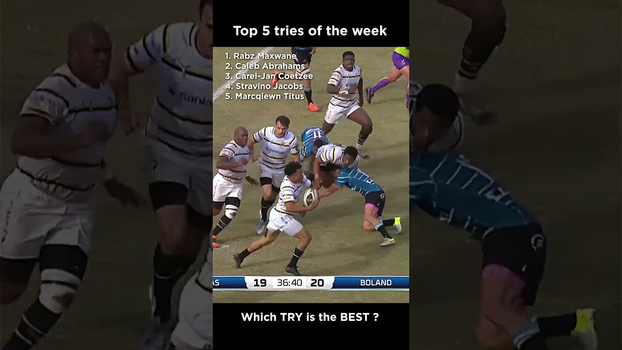Currie CUP Round 2 - Best TRY, YOU Decide #rugby