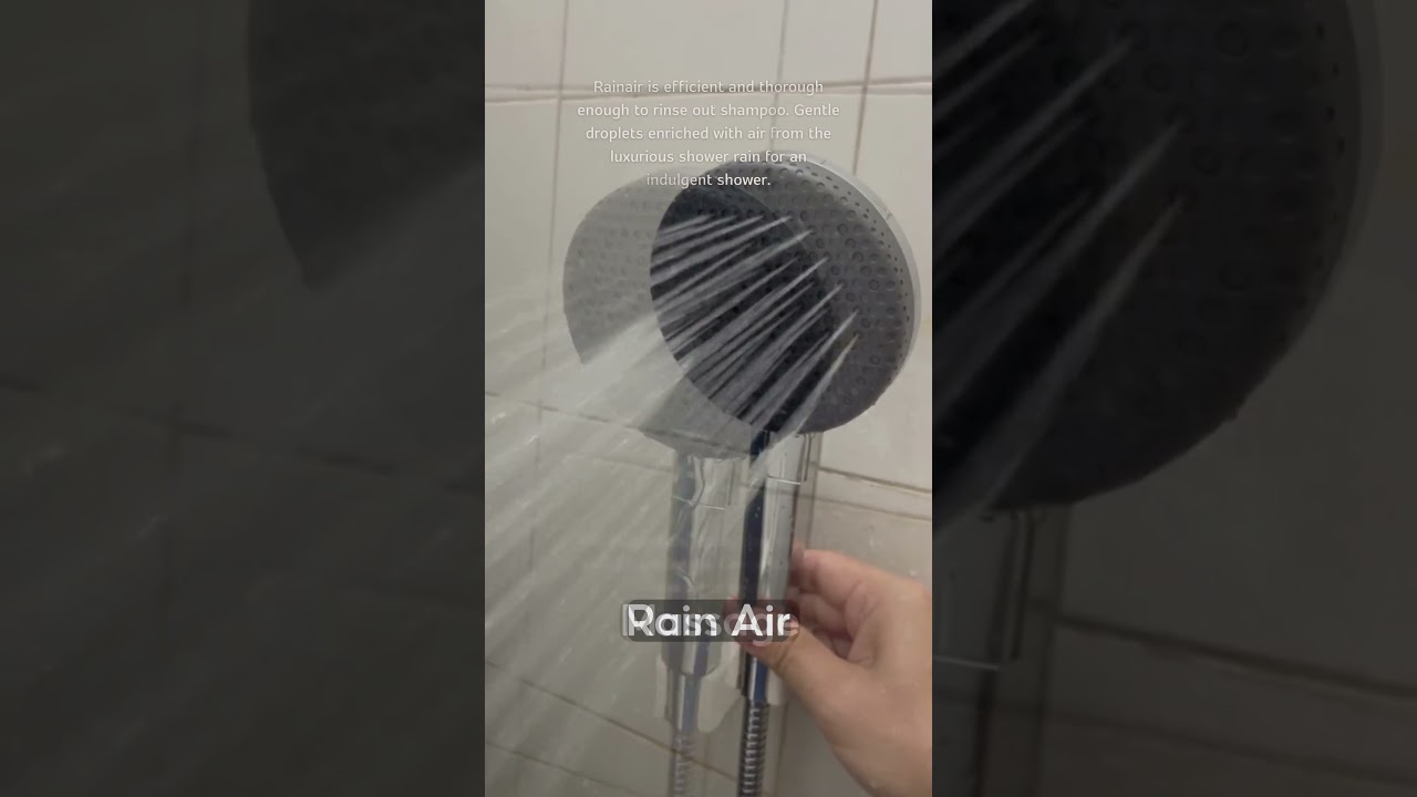 Introducing the latest shower technology from Hansgrohe : Raindance Alive Handshower! ❤️