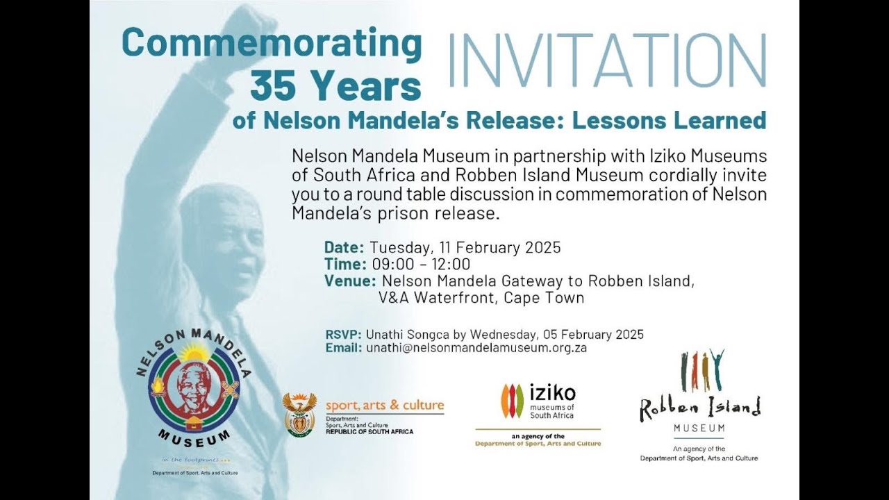 35 years of Nelson Mandela's release from prison: Lessons learnt - Auditorium