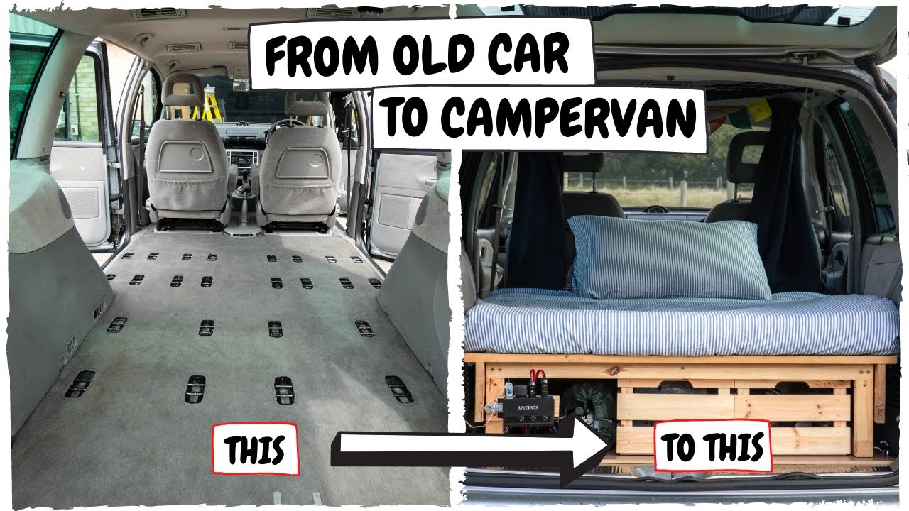 Ford Galaxy Campervan Conversion! DIY Car Conversion!