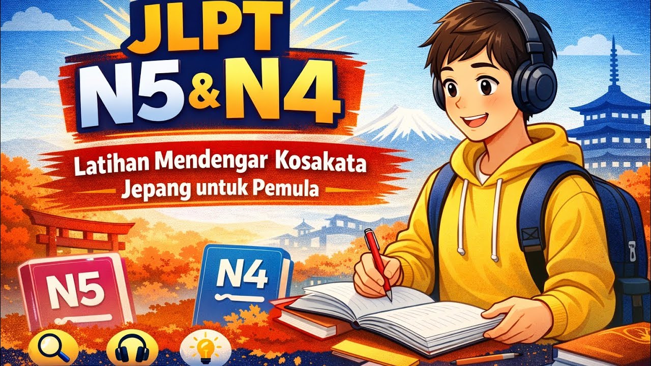 Belajar Kotoba Jepang Sambil Santai | Listening practice