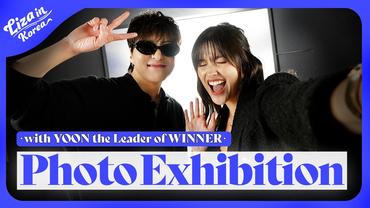A Photo Exhibition with A Famous K-POP Idol I Liza in Korea EP13