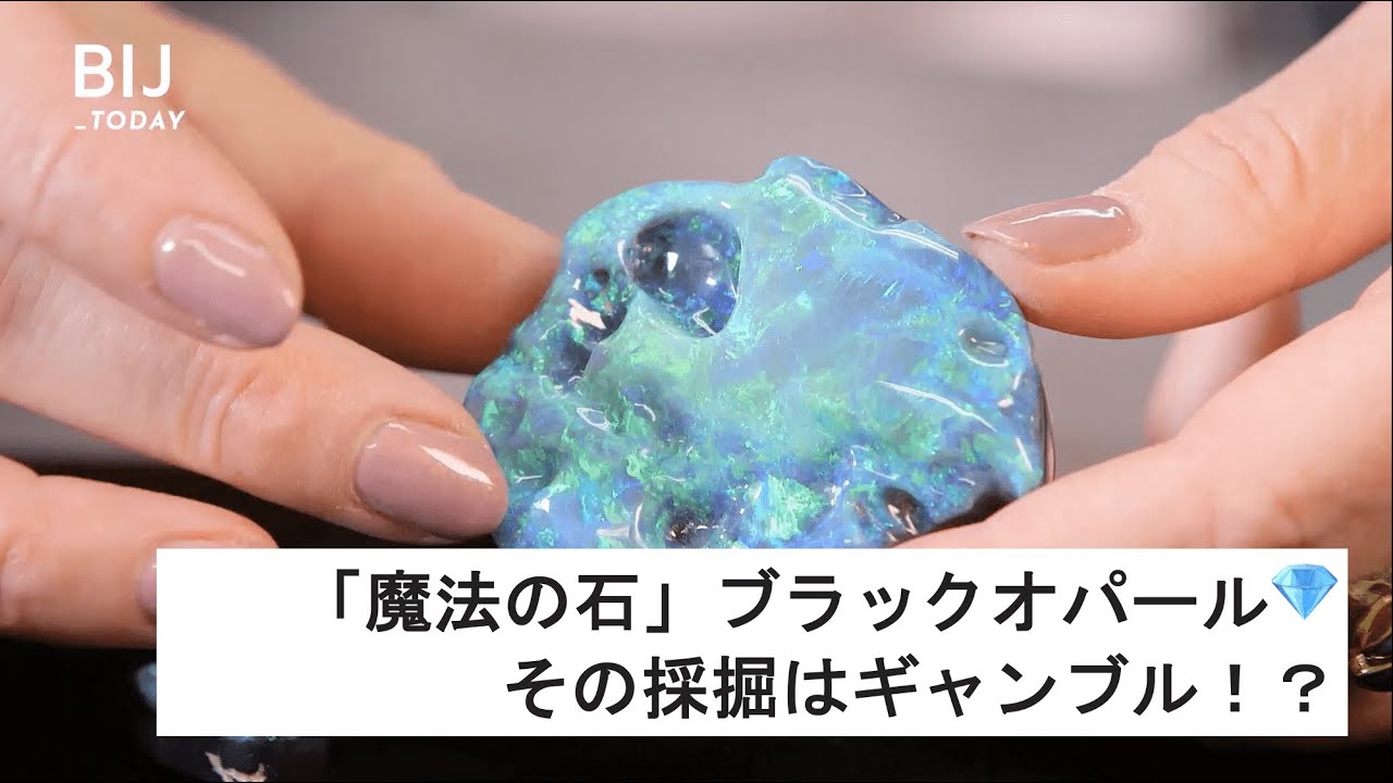 「魔法の石」ブラックオパール💎その採掘はギャンブル！？