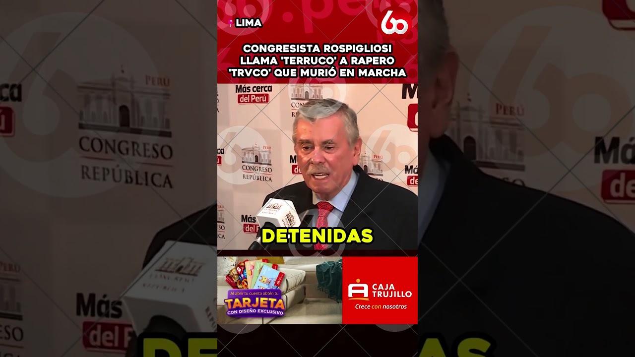 Fernando Rospigliosi llama 'terrvco' a manifestante 'Trvco'