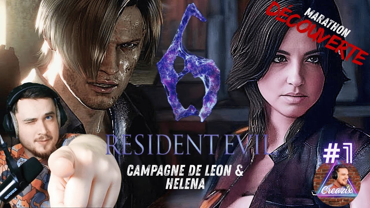 [DÉCOUVERTE] RESIDENT EVIL 6 - DÉBUT CAMPAGNE LEON ET HELENA | Épisode #1