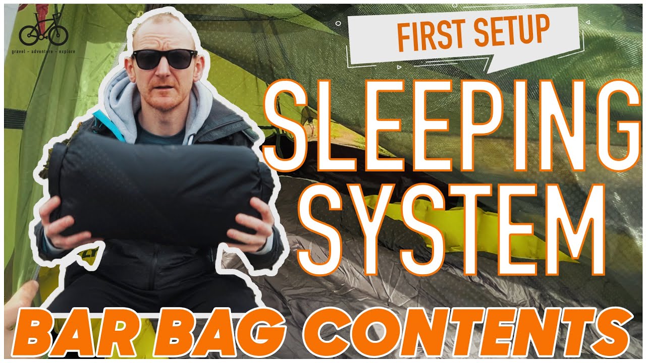 MY BIKEPACKING SLEEP SYSTEM - 1st Time Setting Up