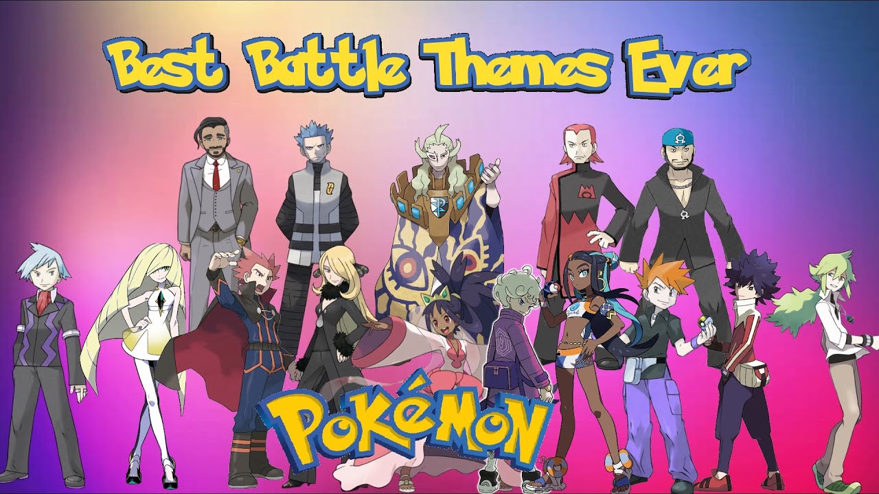 The Best Pok&eacute;mon Battle Themes Ever