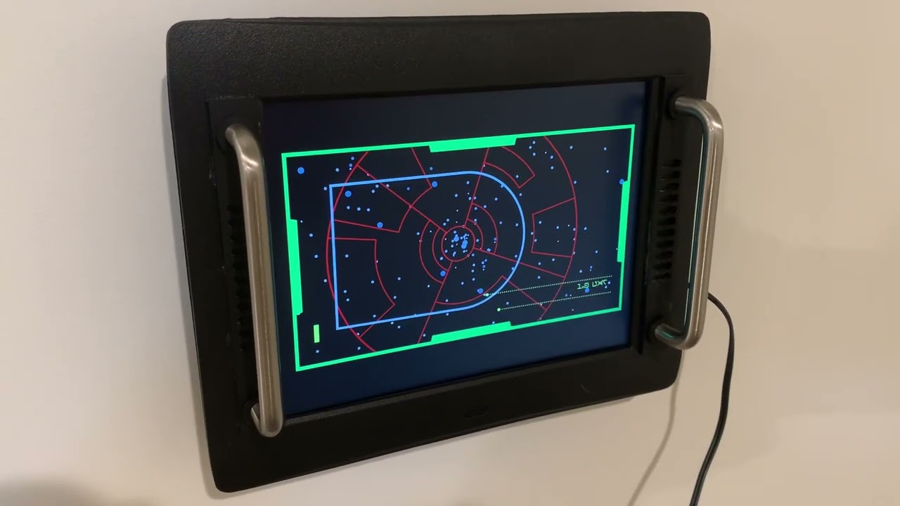 Star Map Video - Tactical HUD - Animated Digital Display - Star Wars Inspired