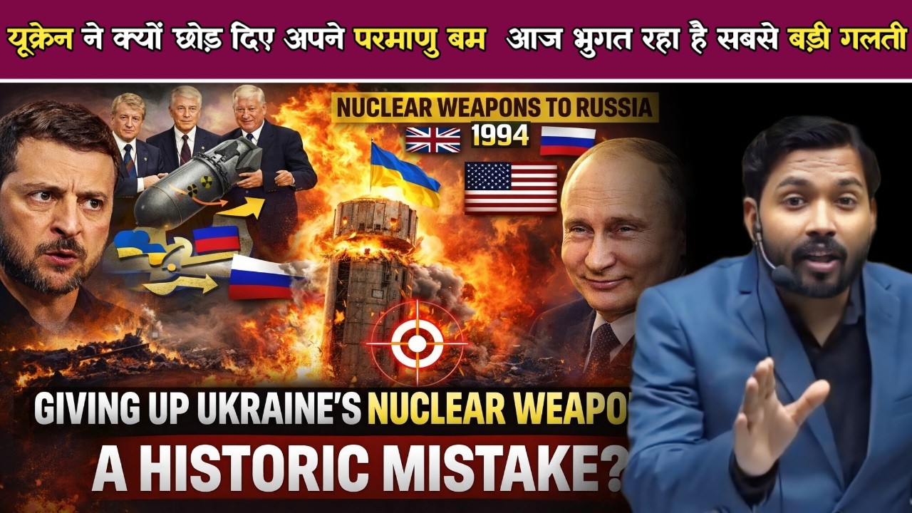 दुनिया की तीसरी सबसे बड़ी Nuclear Power कैसे बन गई कमजोर | Ukraine की सच्ची कहानी.!