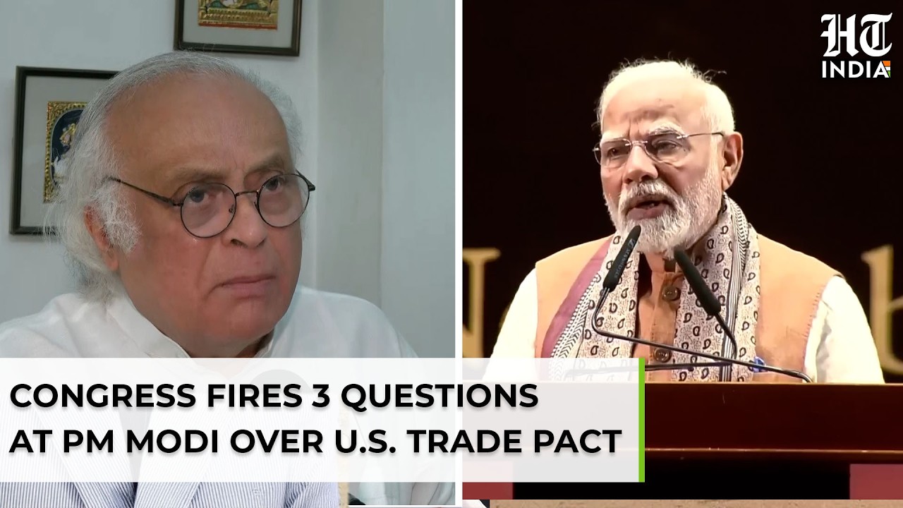 Watch: Congress' Jairam Ramesh Challenges PM Modi To Renegotiate India-US Trade After US Concessions