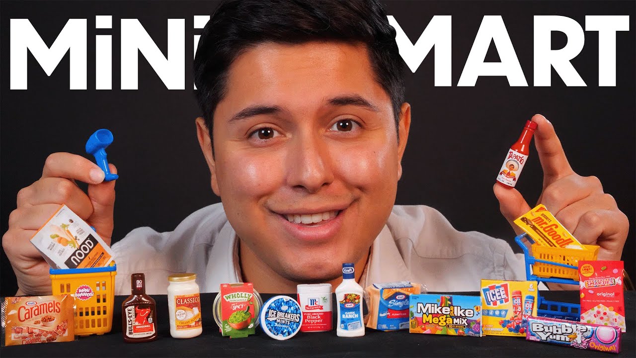 ASMR | Miniature Food Store Shopping | Whispered Roleplay