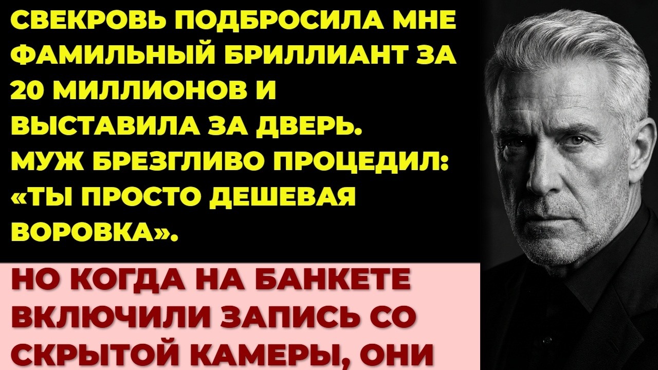 Свекровь подбросила кольцо за 20 млн и выгнала меня. Камера показала правду…