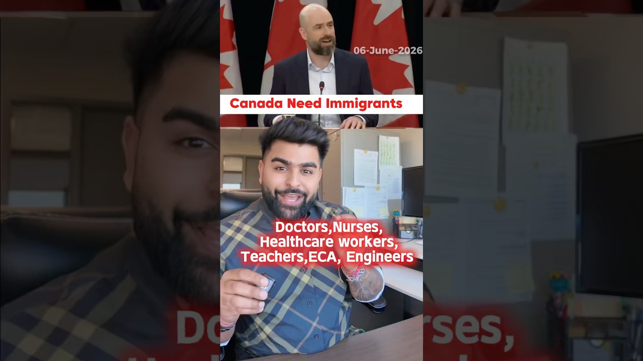 Canada needs Immigrants Healthcare workers,Teacher, Engineers & more 🇨🇦 #canada #news #immigration