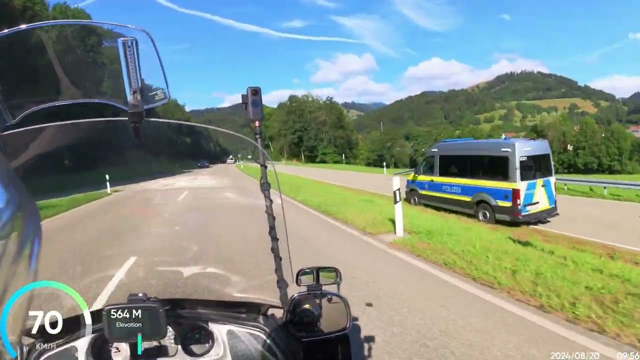 Met de Goldwing 1800 en BMW R1100RT vanaf het zwarte woud naar Zwitserland - Dag 4 vakantie 2024.