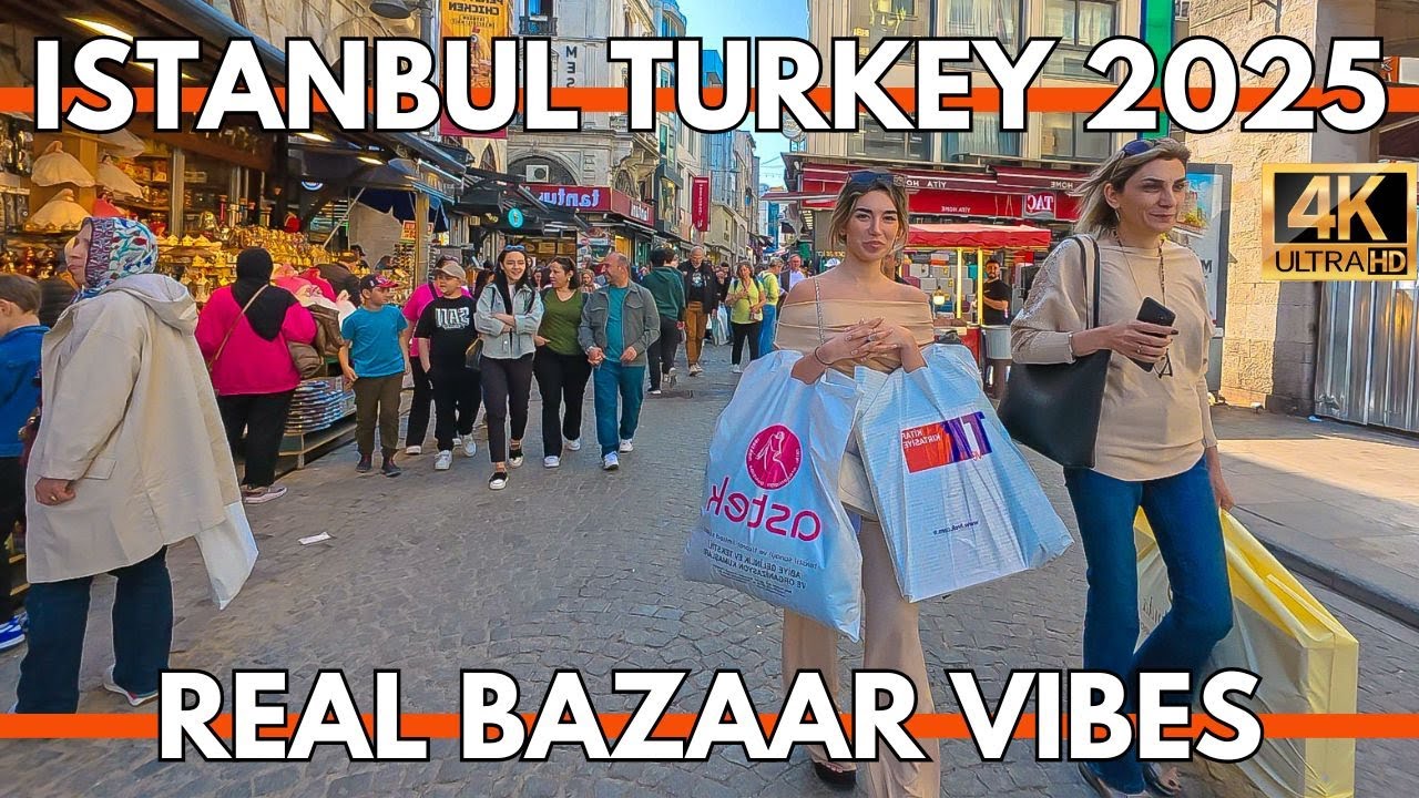 Real Life Bazaar Vibes | Shopping & Street Life in Istanbul Turkey 2025