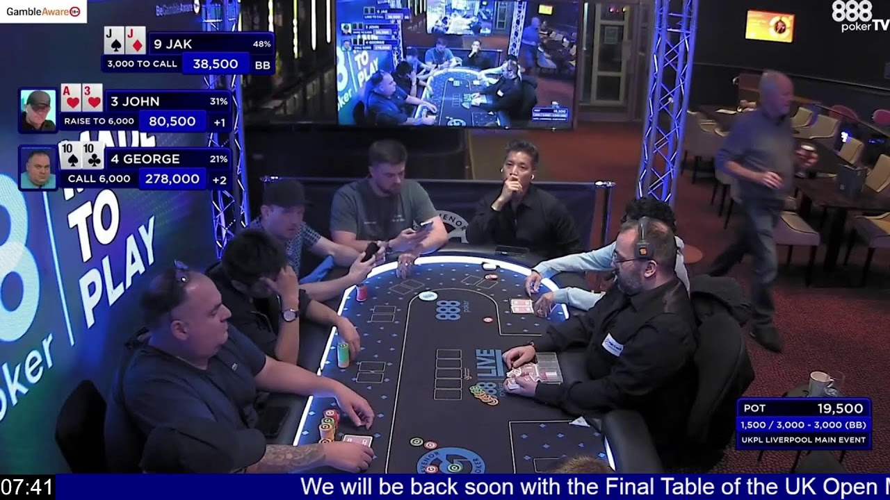 UK Open Main Event Final Table - &pound;200k for 1st!