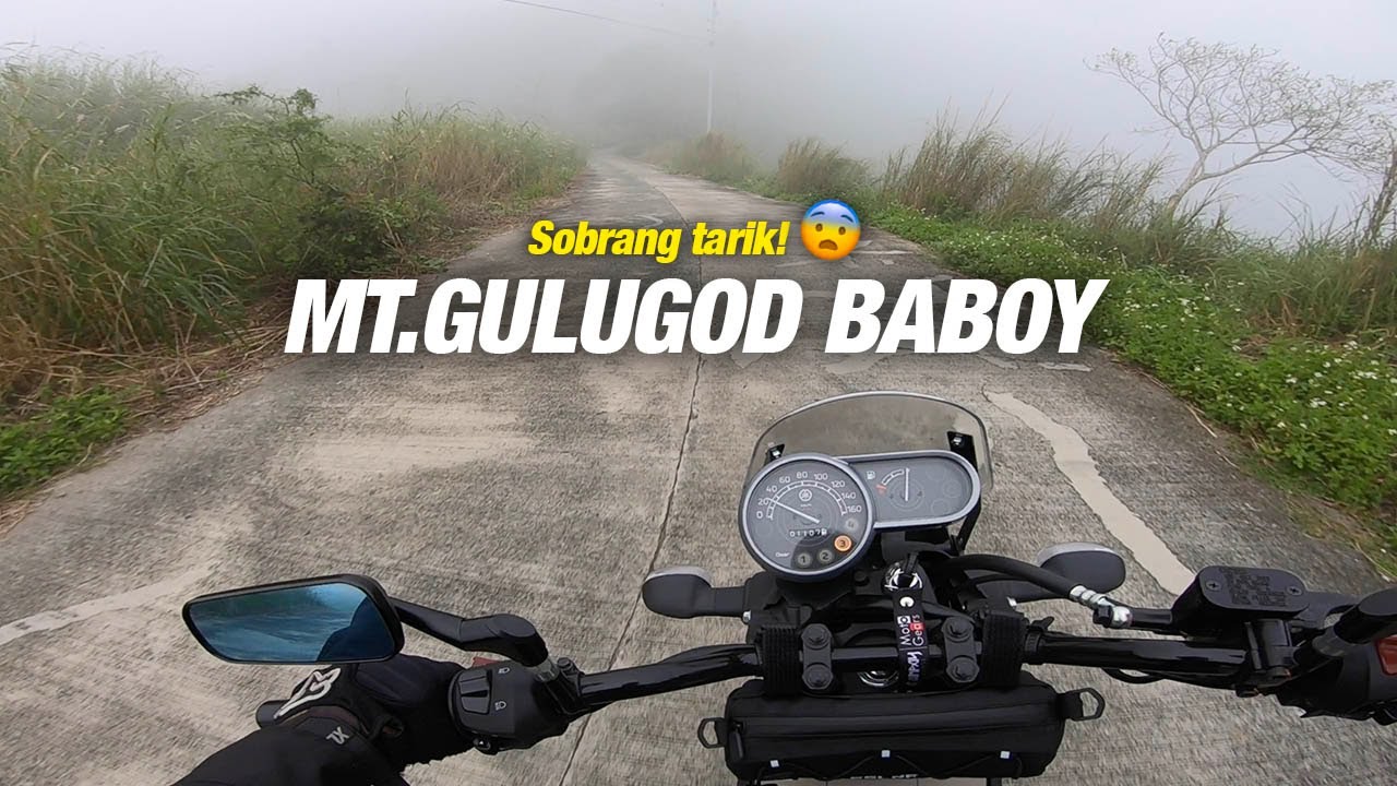 UNEXPECTED ROUTE PAAKYAT NG MT.GULUGOD BABOY | Ange Salasiban