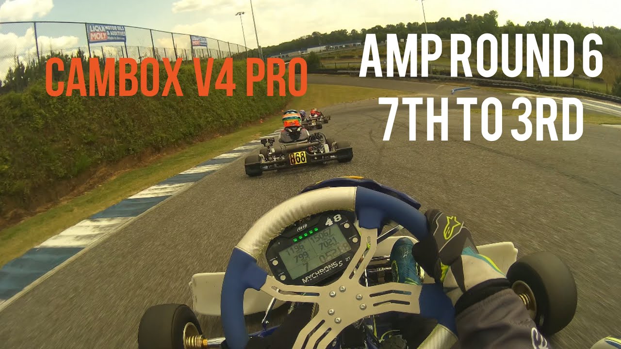 Inside Helmet Cam! Atlanta Motorsports Park Round 6! Ka100 junior Final. Cambox V4 Pro 07/13/24