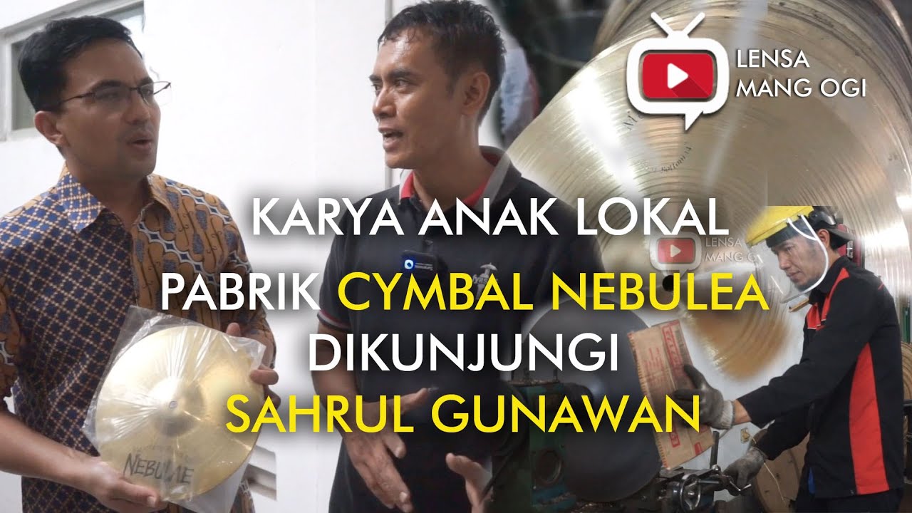 Cymbal Drum Karya Lokal Tembus Pasar Luar || Nebulae Cymbal
