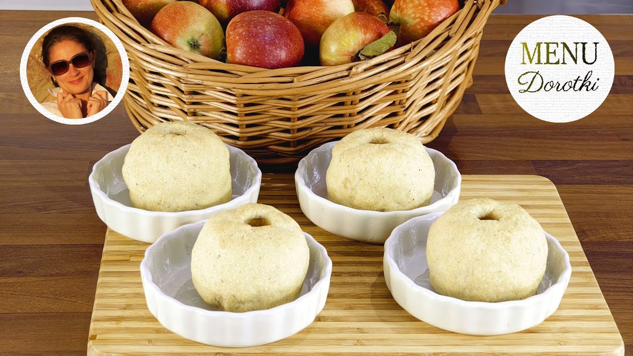 Jabłka w cieście kruchym pieczone w piekarniku. Pyszny i prosty deser z jabłkami. MENU Dorotki