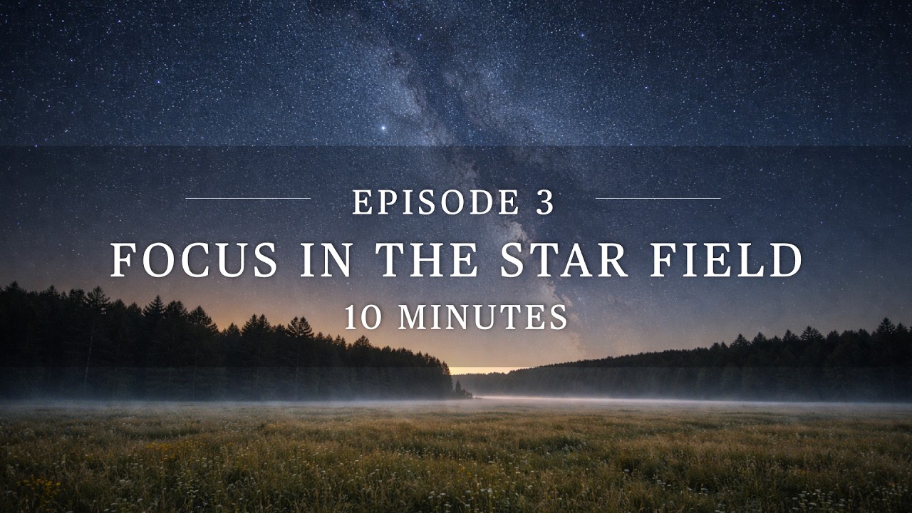 Starry Night Meditation for Persistence | Nature-Based Guided Meditation | Into The Quiet Wilds