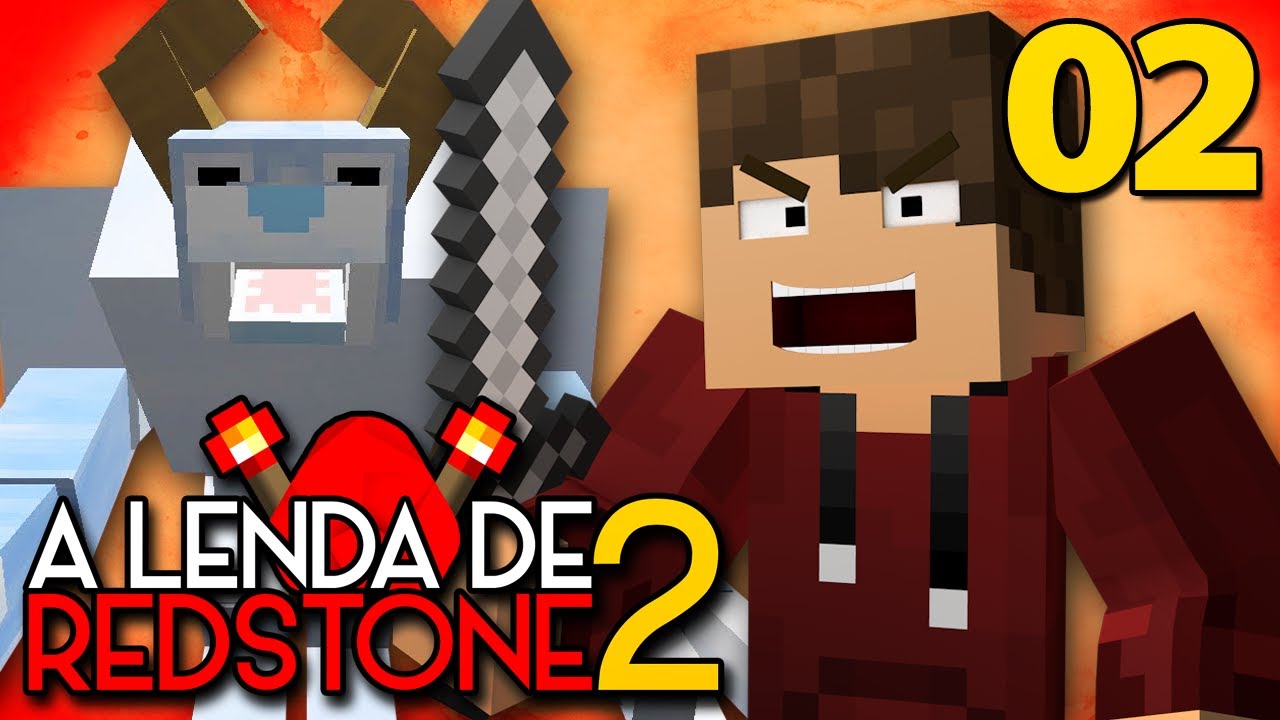 DERROTANDO O BOSS DO GELO! #02 - A Lenda de Redstone 2
