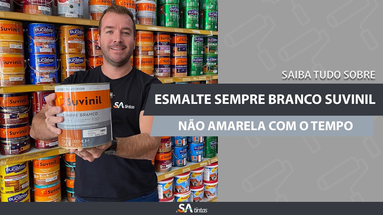 Porta Amarelada Nunca Mais! Conhe&ccedil;a o Esmalte Sempre Branco Suvinil - Saiba como aplicar e preparar