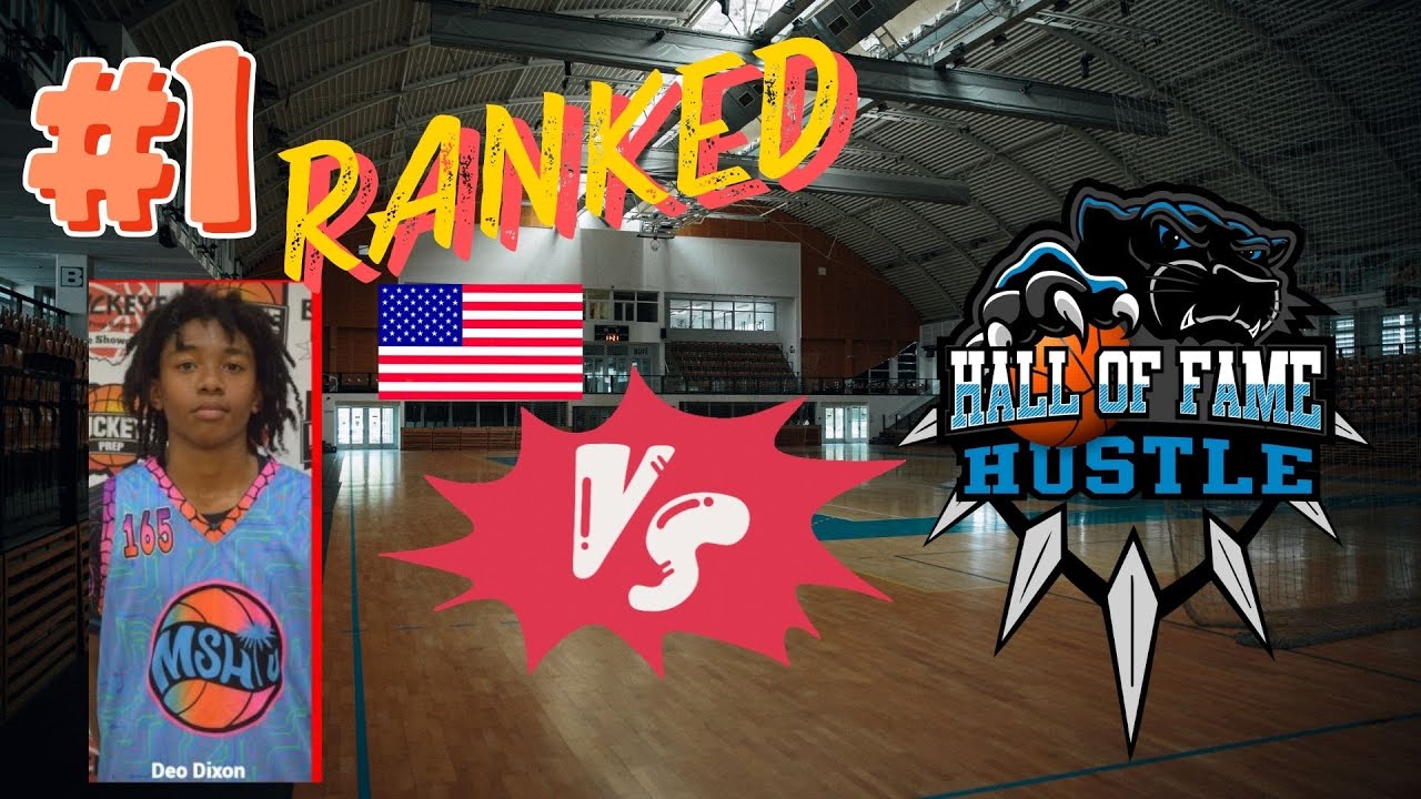 #1 ranked USA  Basketball player DEO Dixon -  London Elite Vs  HOF Hustle
