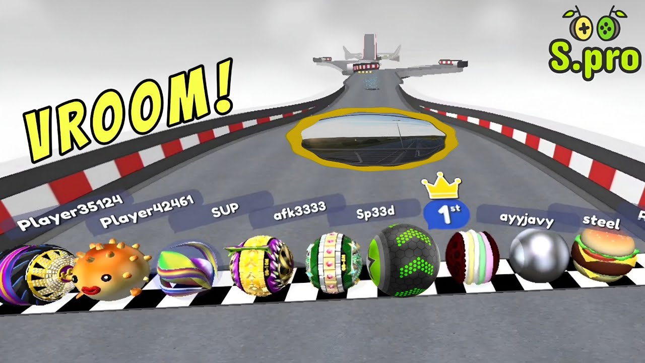 Going Balls - Speedrun Epic Race 260 ᯓ⚽︎ #goingballs #gameplay #marblesrace