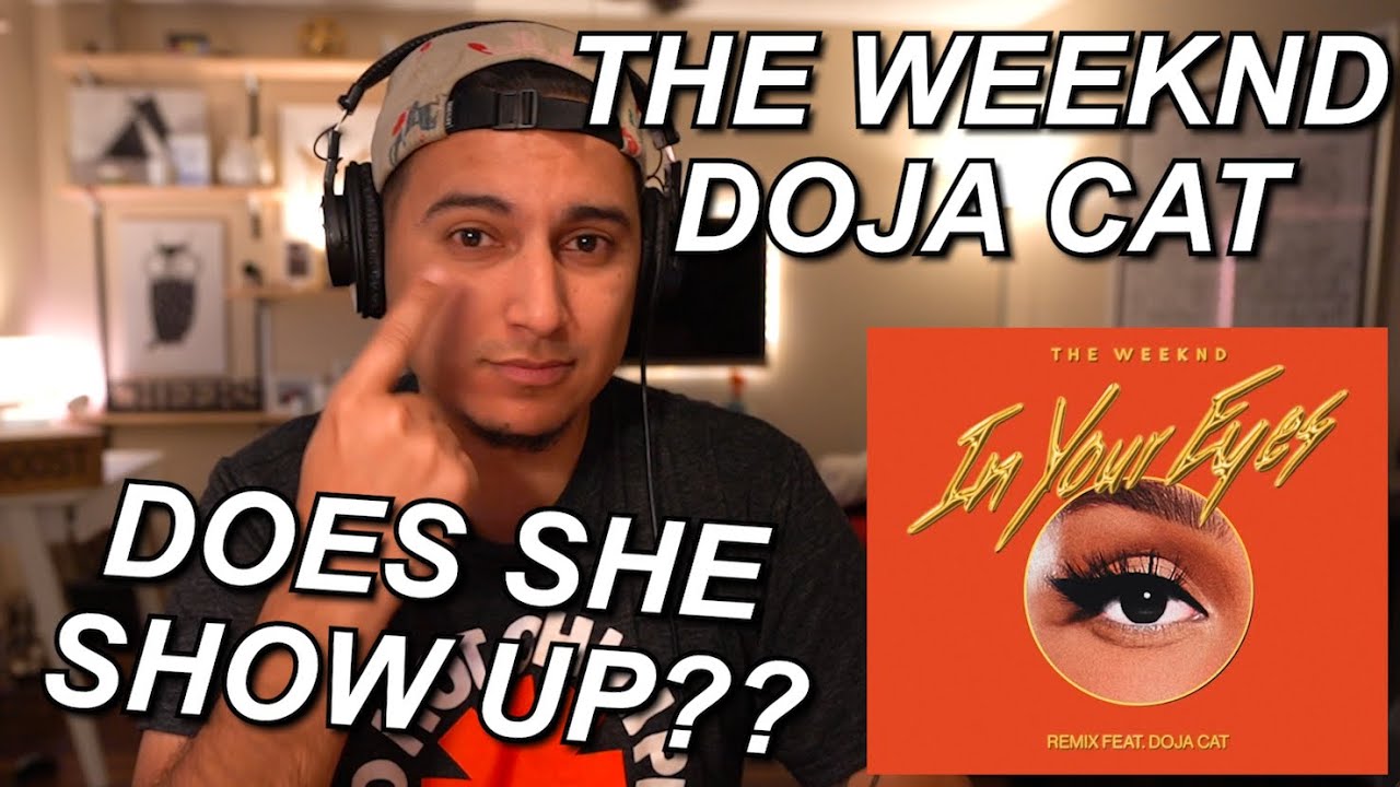 THE WEEKND FT. DOJA CAT - IN YOUR EYES REMIX REACTION!! | DOJA THAT GIRL RN!!