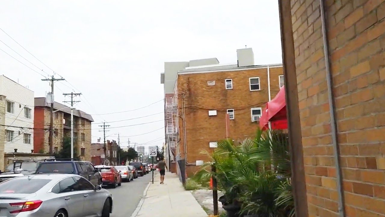 Walking on Palisade Avenue in Cliffside Park, NJ | Edgewater Rd to the North Bergen border