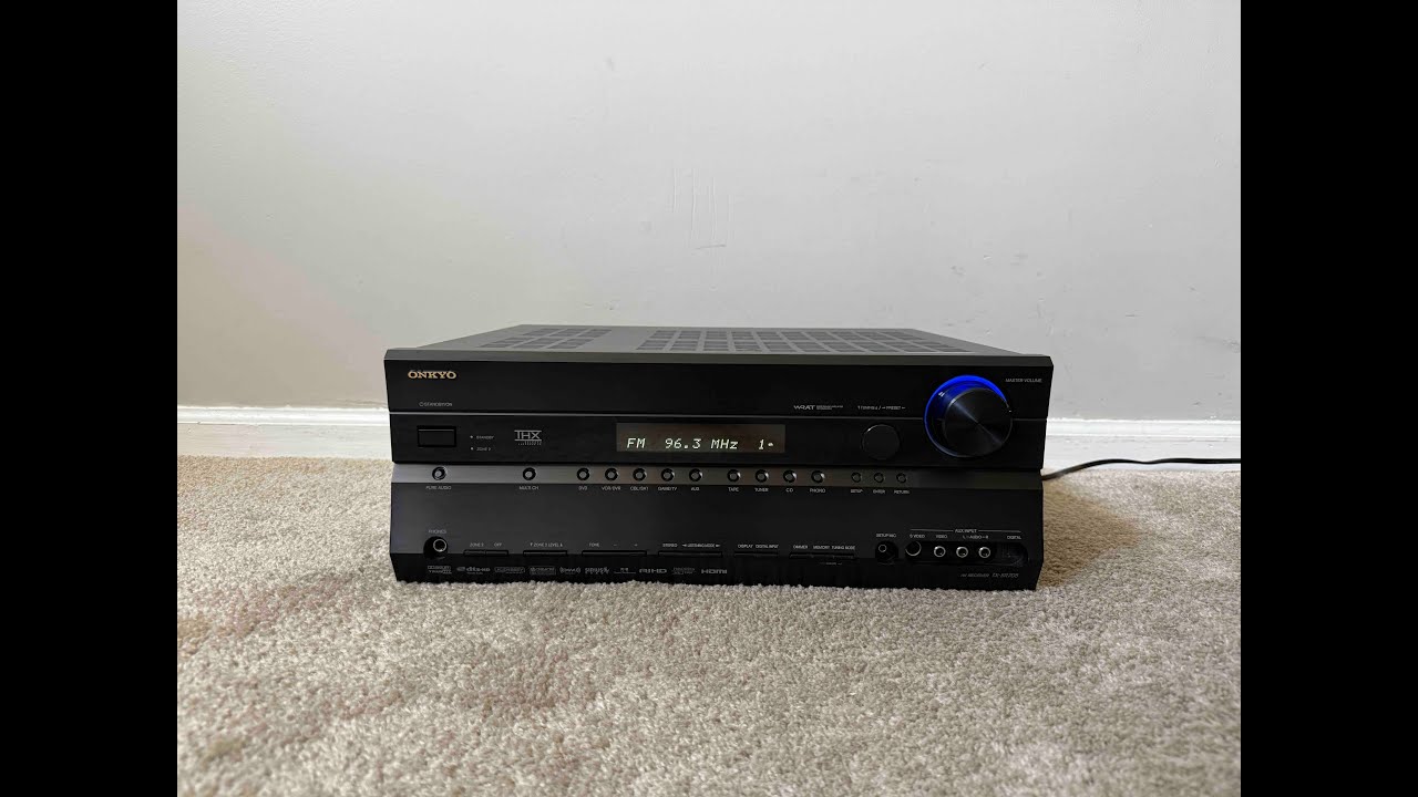 Onkyo TX-SR705 7.1 HDMI Home Theater Surround Receiver