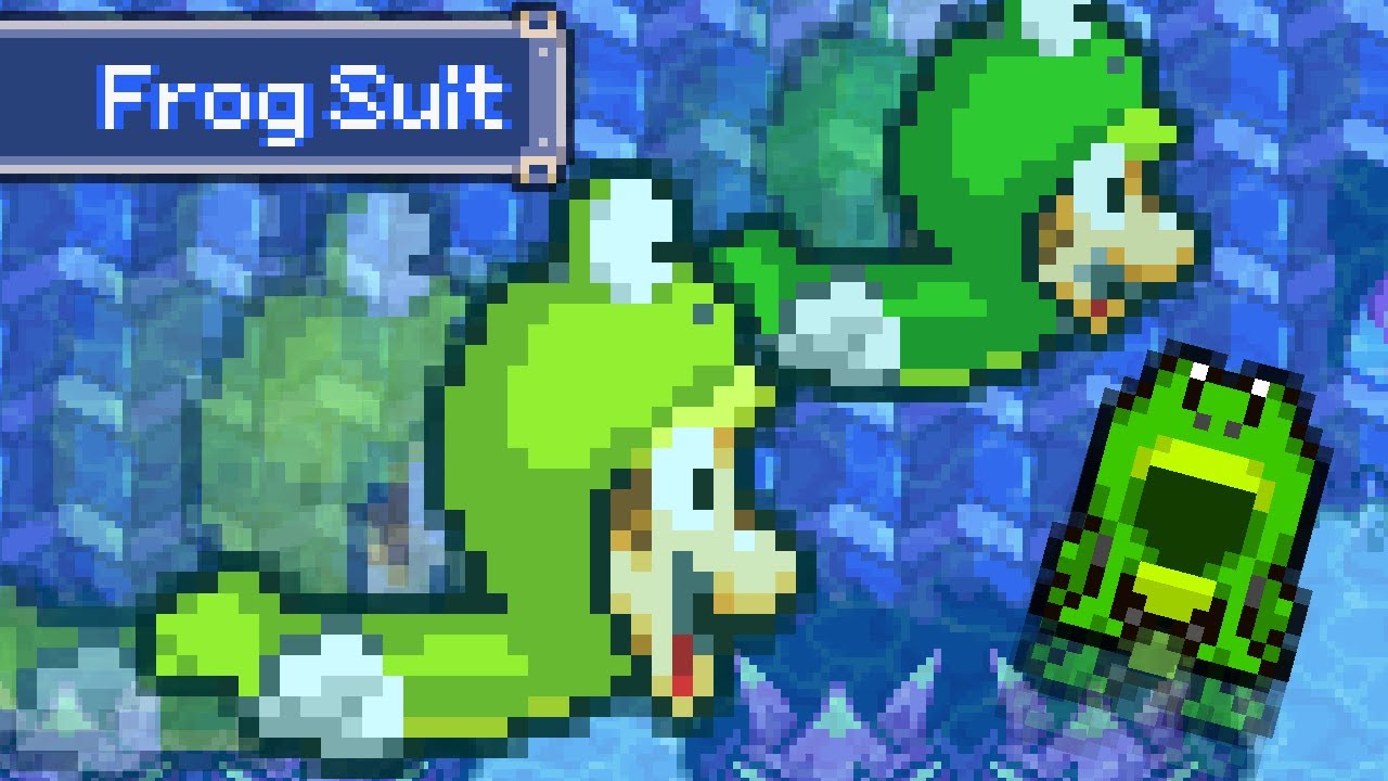 Frog Suit:Mario and Luigi (Sprite Animation)