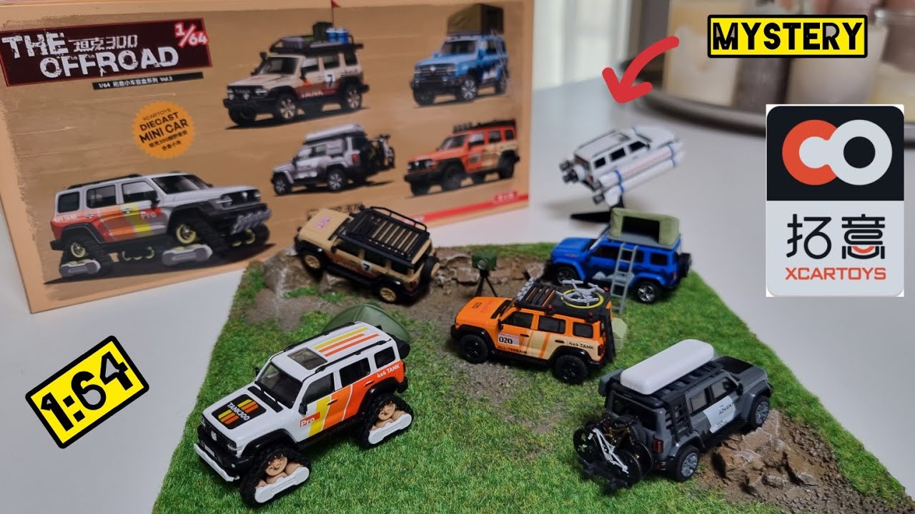 Xcartoys tank 300 off road set including mystery model ‼️ Unboxing and Review #diecasteurope #car